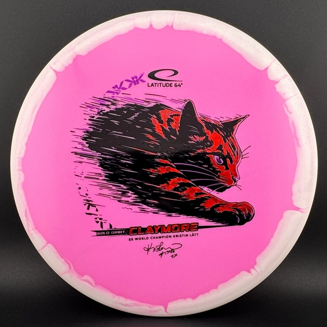 Gold Orbit Claymore - Kristin Latt 2026 Team Series Latitude 64