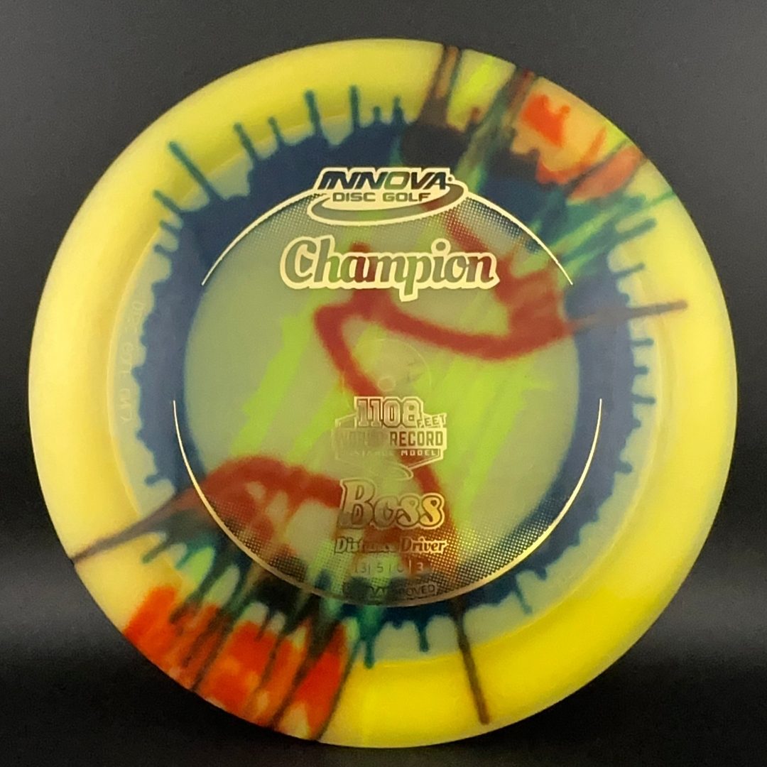 I-Dye Champion Boss - David Wiggins Jr 1108 World Record Innova
