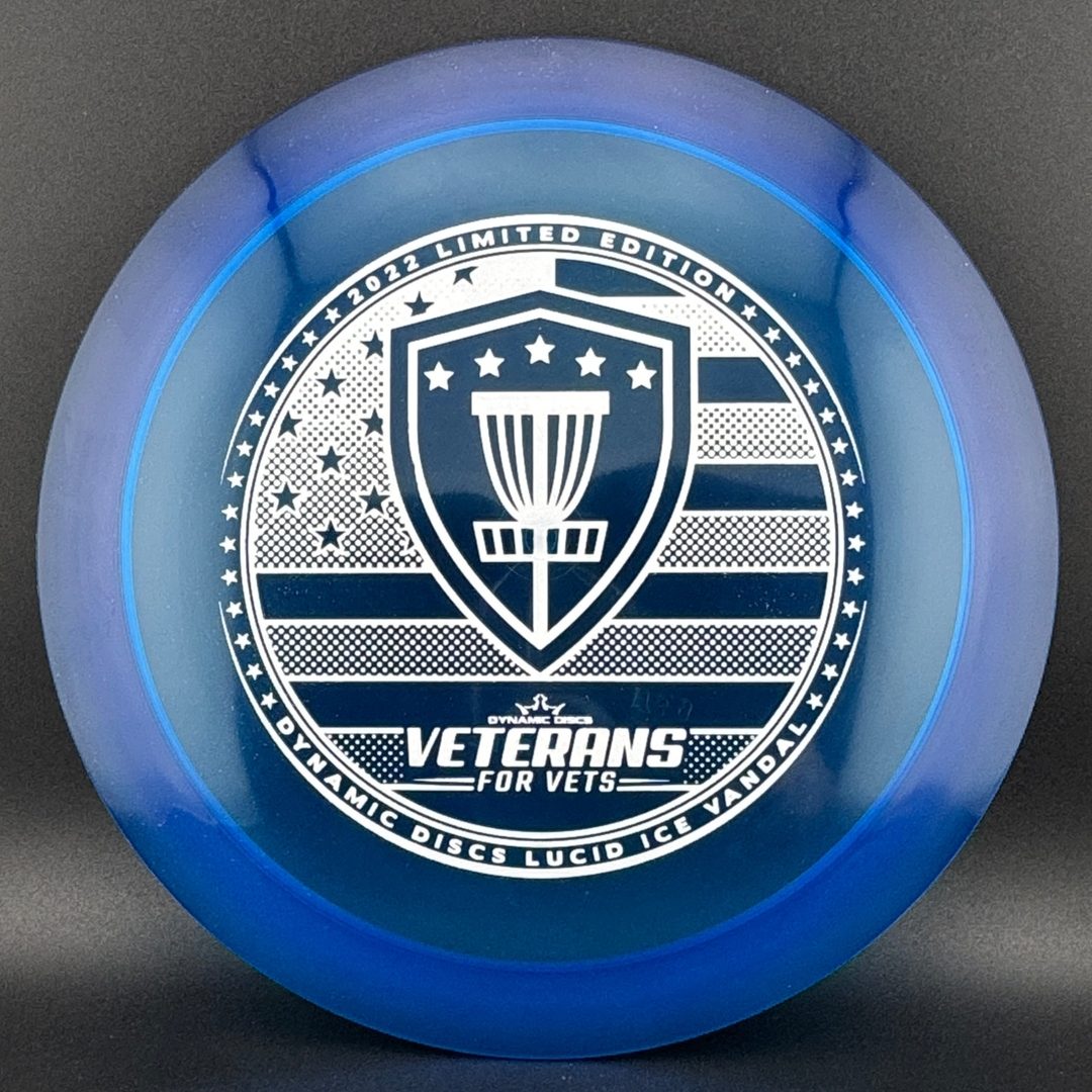 Lucid-Ice Vandal - Veterans for Vets Stamp Fundraiser Dynamic Discs