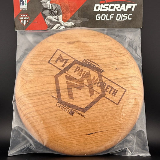 Prototype Wooden Luna & Mini - McBeth X-Out - Cherry #99/100