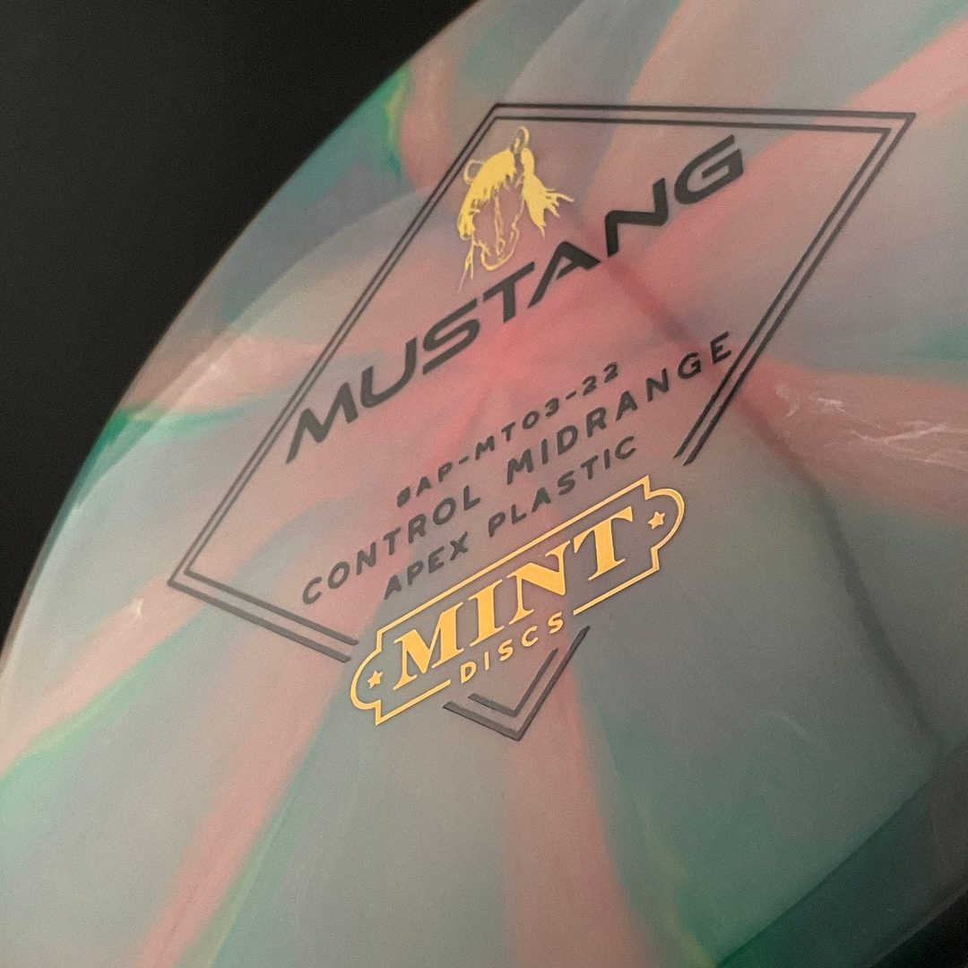 Swirly Apex Mustang - 2022 Run MINT Discs
