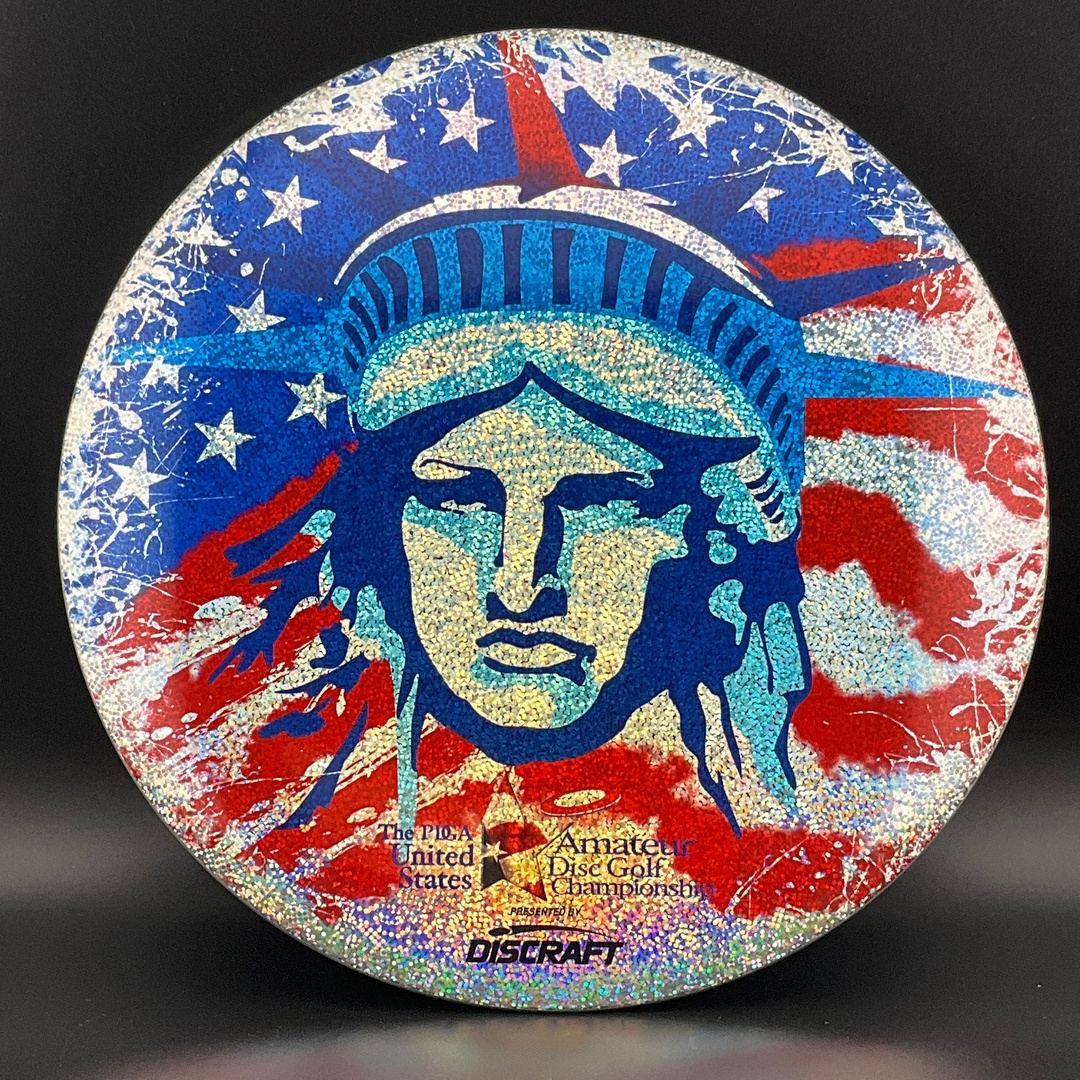 ESP Full Foil Sparkle Buzzz - USADGC Lady Liberty - RARE! Discraft