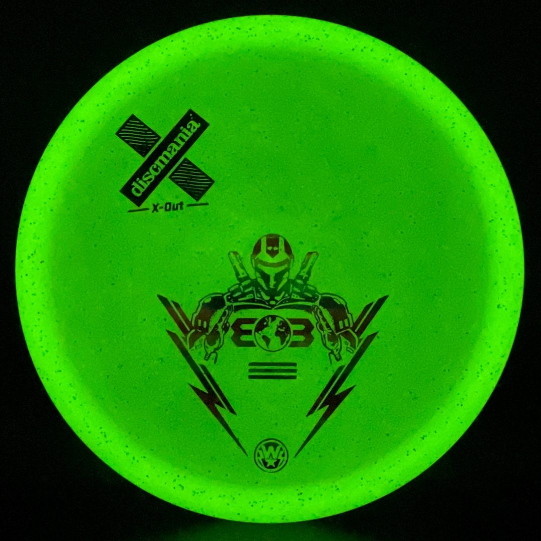 MF Glow C-Line MD3 - Iron Samurai 2 X-Out - Les White 303 Open Discmania