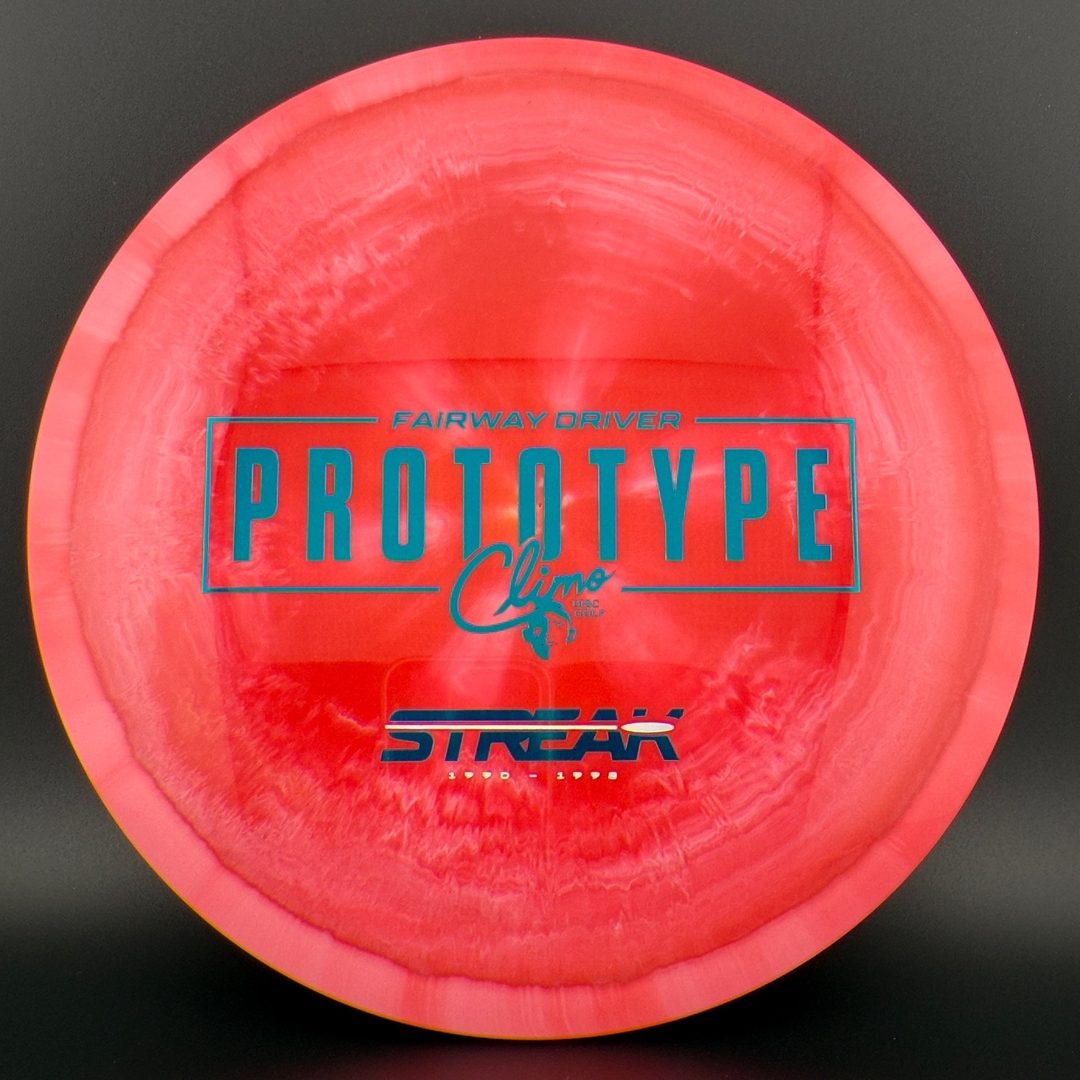 Signature Line Streak - Prototype Climo Disc Golf