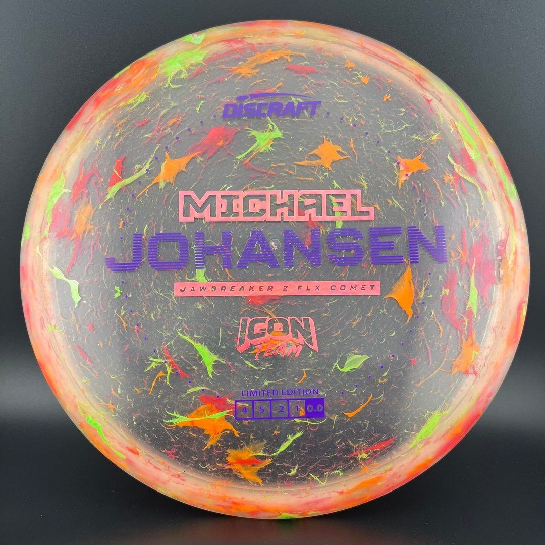 Jawbreaker Z FLX Comet - Michael Johansen Icon Team Discraft