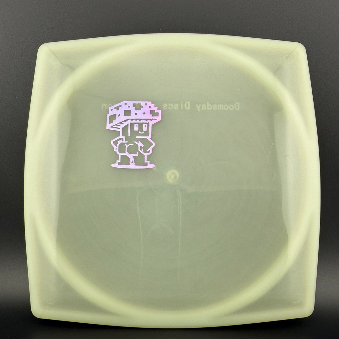 Glow Isolation Oxymoron - Mushbutt - Square Novelty Disc Doomsday Discs