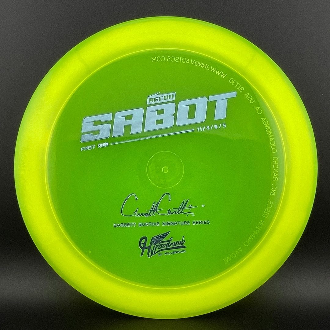 Recon Sabot - First Run - Garrett Gurthie Signature Edition Millennium