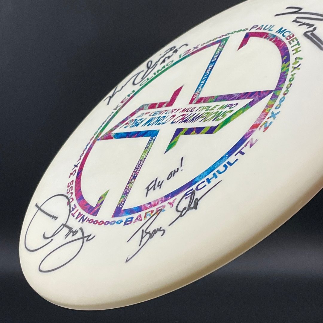 Fuzion Truth *Signed* - 2016 Worlds - 21st Century Multiple MPO PDGA World Champions! Party Time! Dynamic Discs