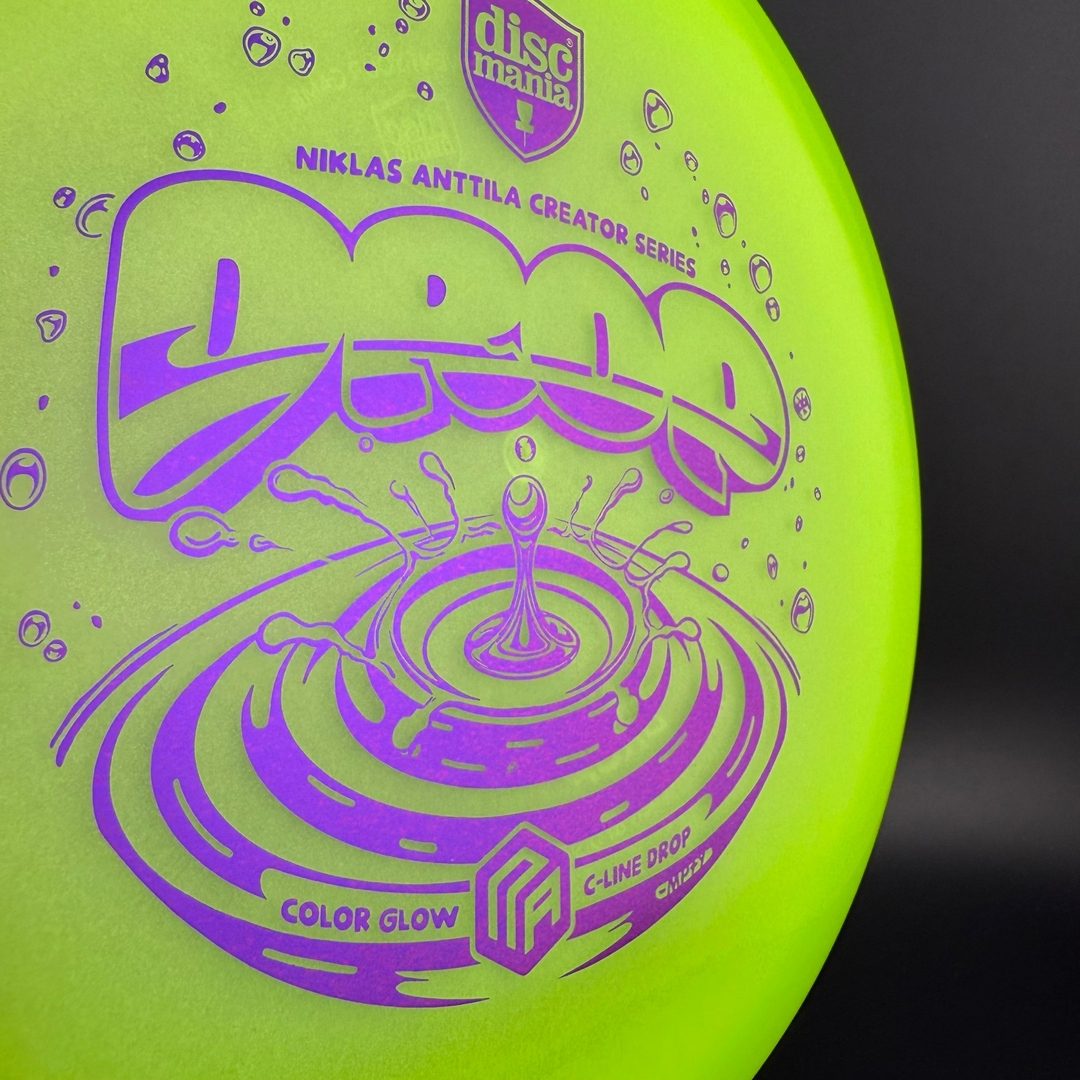 Color Glow C-Line Drop - Niklas Anttila Creator Series - Art by Manny Trujillo Discmania