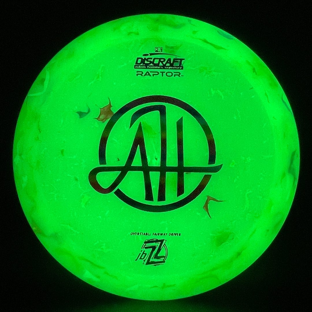 Jawbreaker Z Glo Raptor - Adam Hammes Signature Series Discraft
