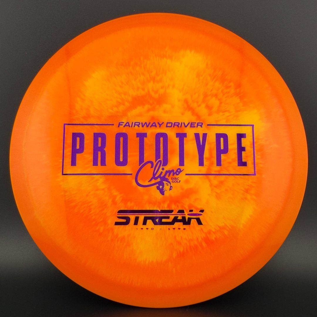 Signature Line Streak - Prototype Climo Disc Golf
