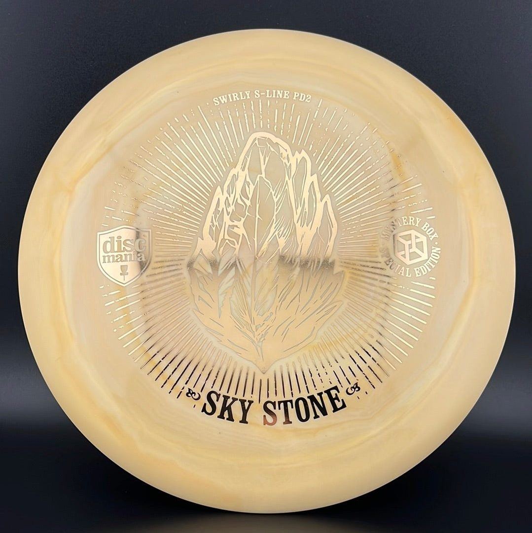 Swirly S-line PD2 First Run - Manianite "Sky Stone" MB '23 Discmania