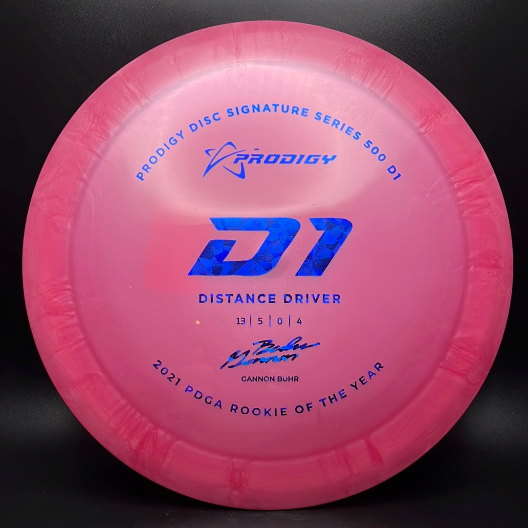D1 500 - Gannon Buhr Signature Driver ROTY Prodigy
