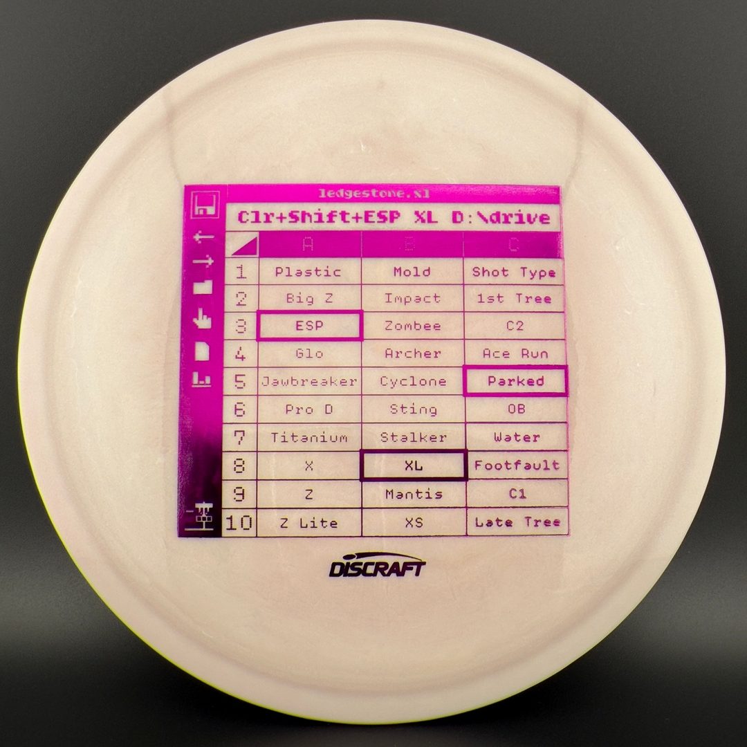 Colorshift ESP XL - Ledgestone Finale 2025 Discraft