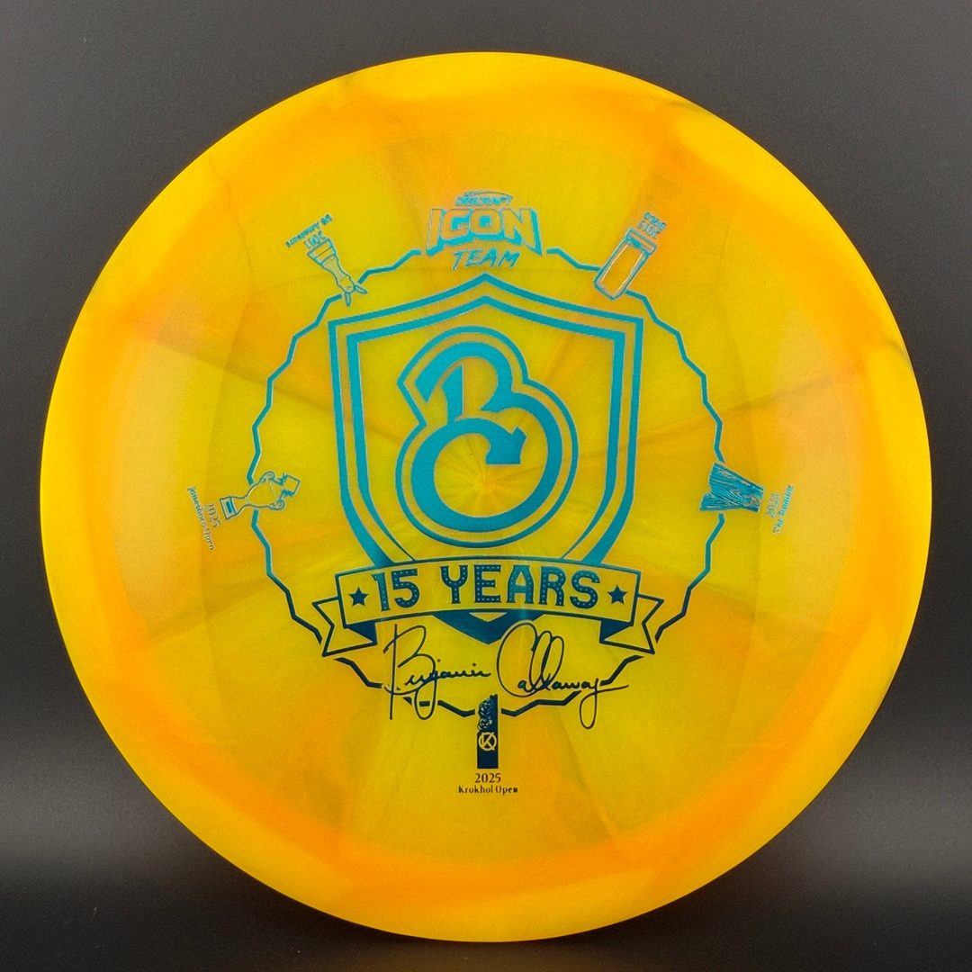 Z Swirl Undertaker - Ben Callaway 15 Year ICON Team Discraft
