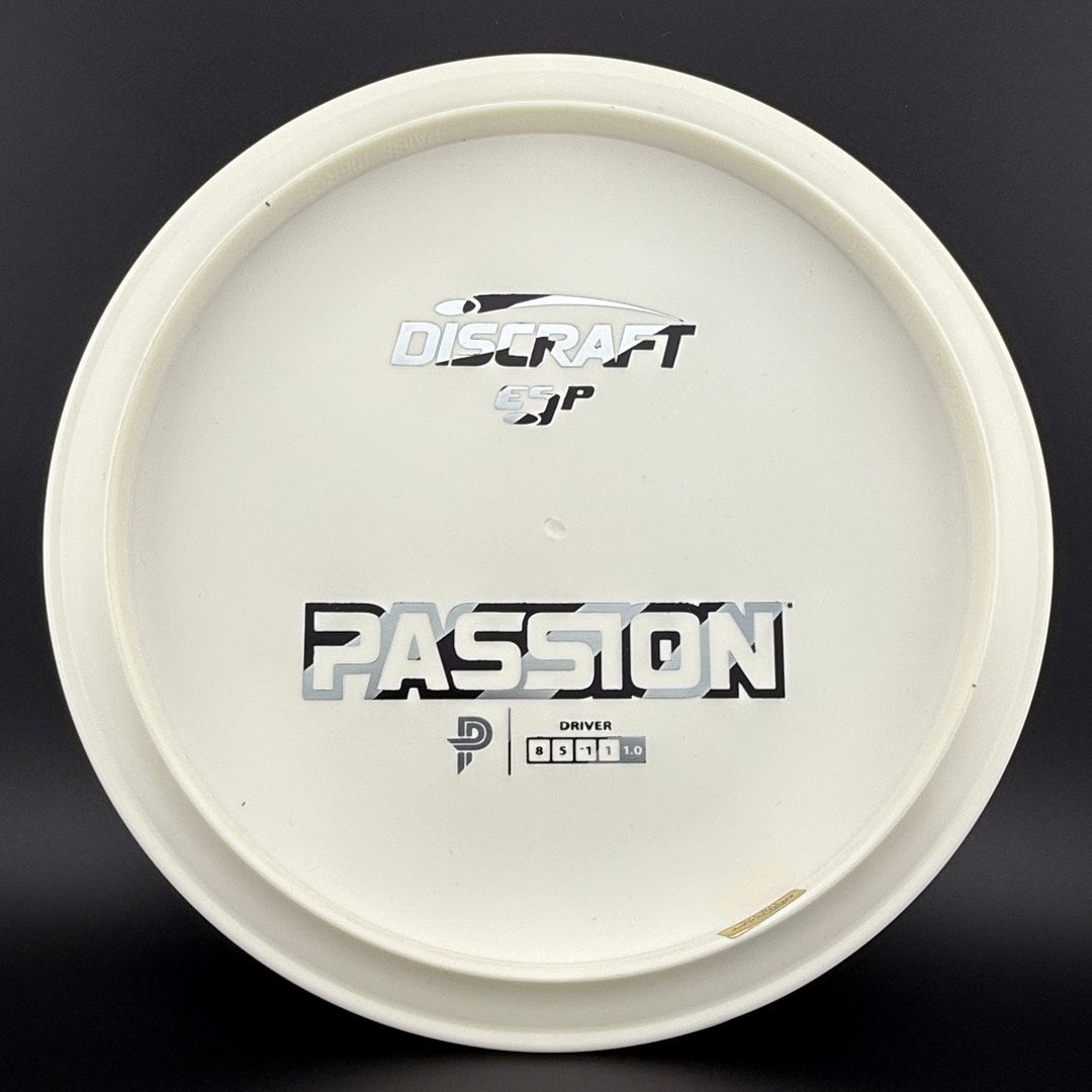 White ESP Passion - Bottom Stamp Dyer's Delight Discraft
