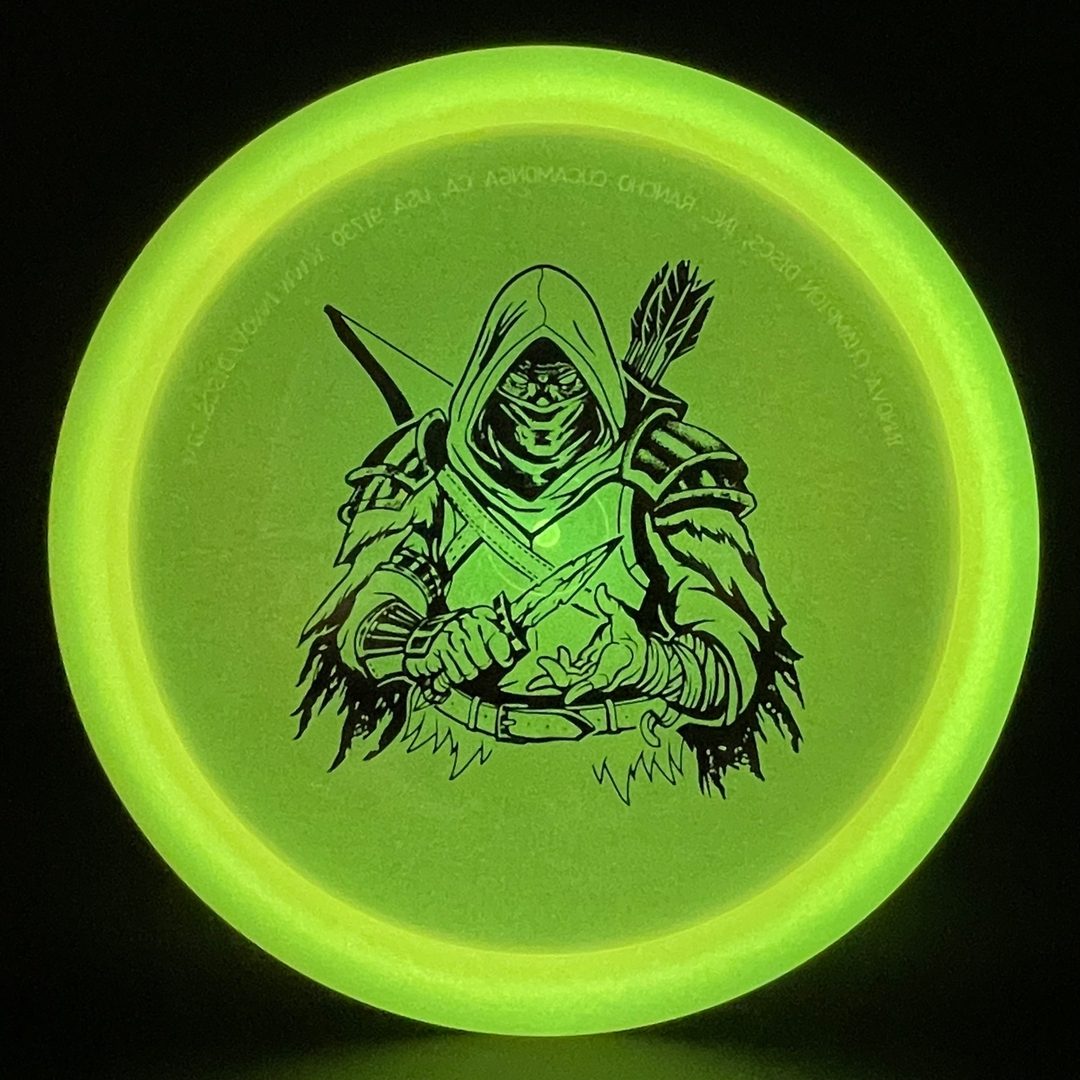 Classic Glow Champion Fairway Disc - Dark Rebel Innova