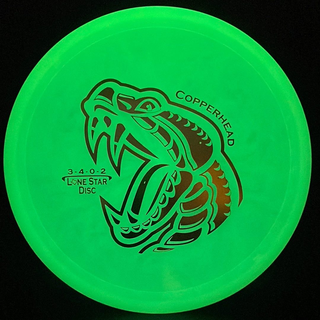 Alpha Glow Copperhead - Artist Series Lone Star Discs