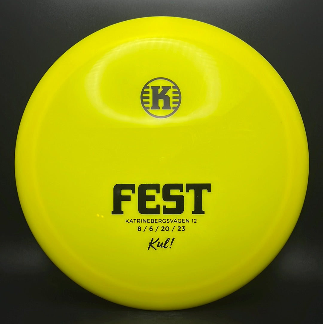 K1 Falk - Limited Edition "Fest" Stamp Kastaplast