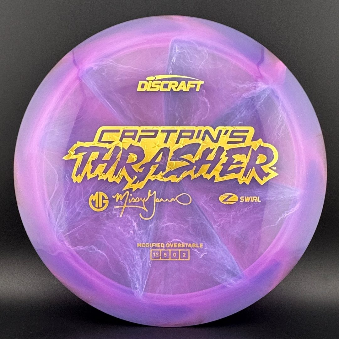 Swirly Z Captain's Thrasher - Missy Gannon 2026 Discraft