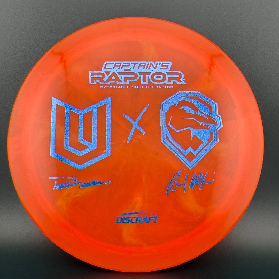 Z Swirl Captain's Raptor - Ulibarri x Wysocki Collab Edition Discraft