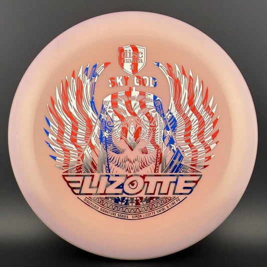 Swirly S-Line P2 - Sky God 2 - US Flag Stamp Discmania