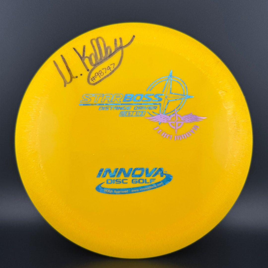 Star Boss *Signed* - Uriyah Kelley - Team Innova *Used Innova