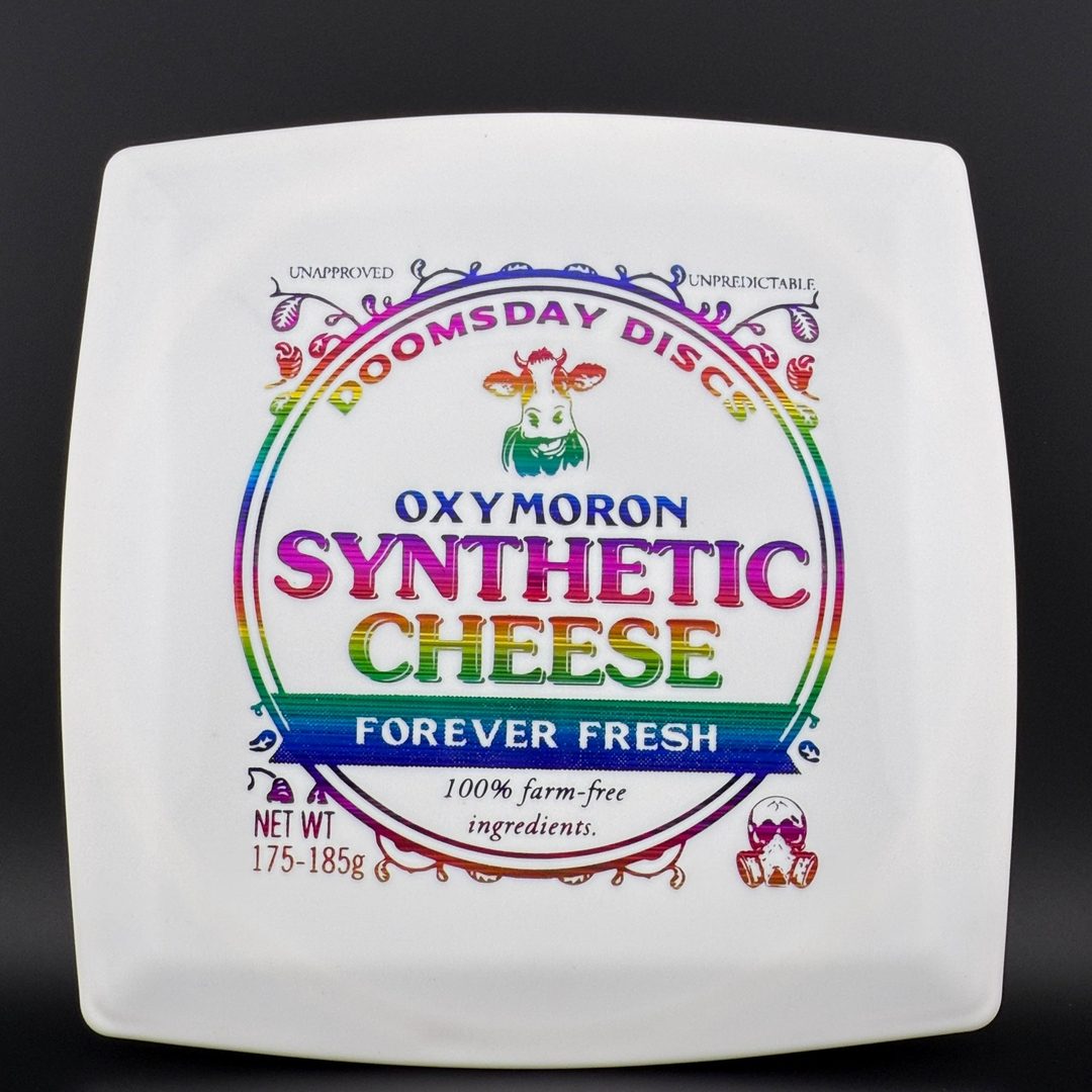Survival Oxymoron - Synthetic Cheese *Square Novelty Disc Doomsday Discs