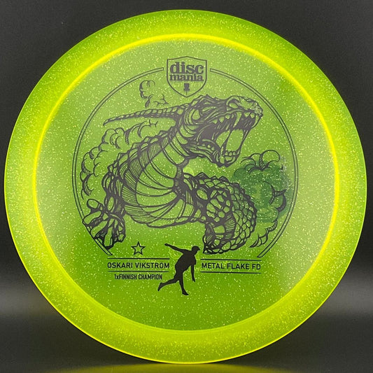 Metal Flake C-Line FD *Les White Stash* - Oskari Vistrom Shield Series LE Discmania