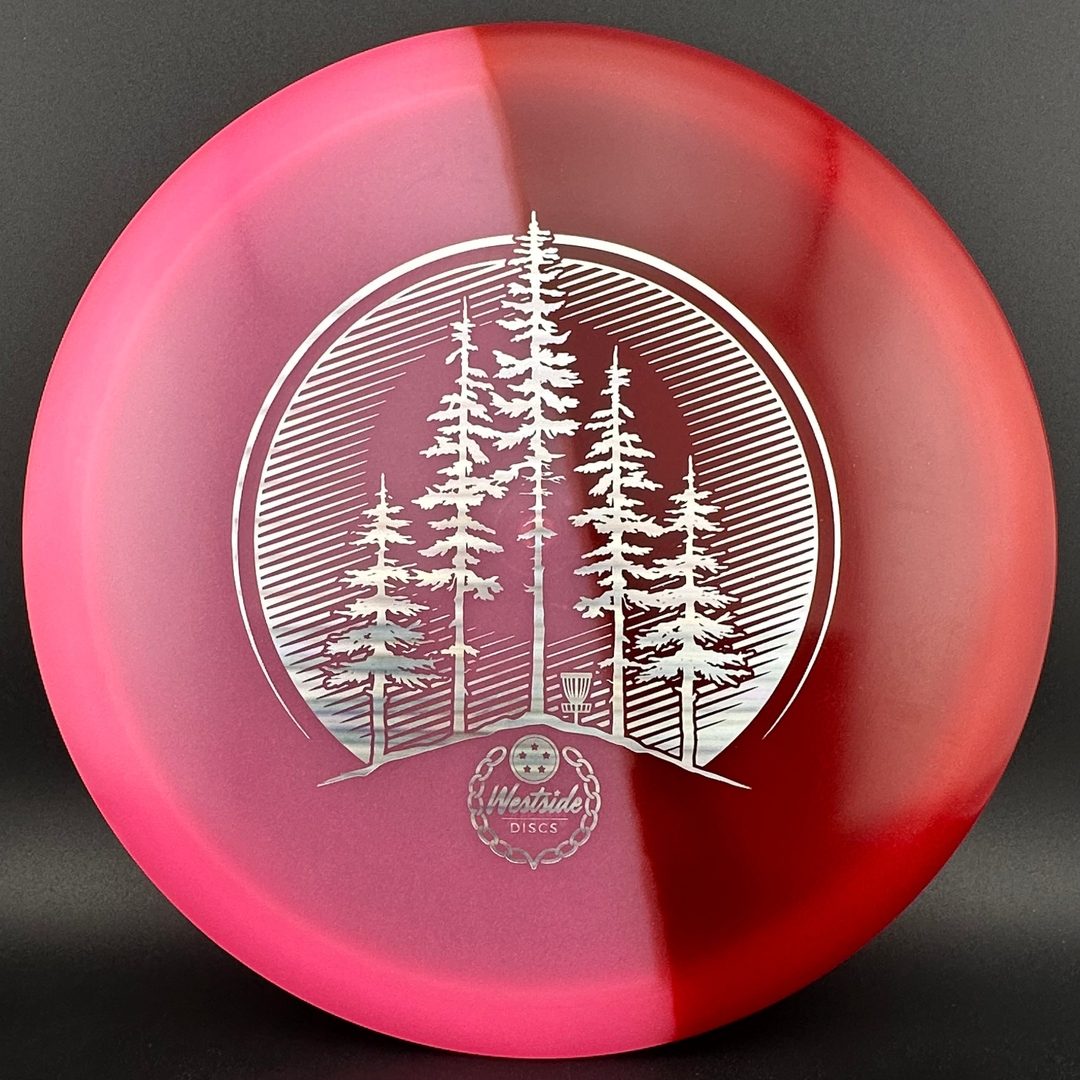 VIP Moonshine Pine - Red Split Dye Westside Discs