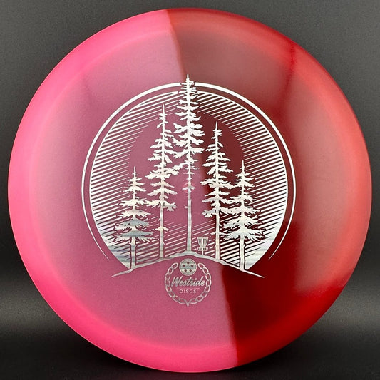 VIP Moonshine Pine - Red Split Dye Westside Discs