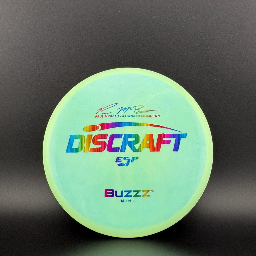 Mini ESP Buzzz - Paul McBeth 6" Mini Disc Discraft