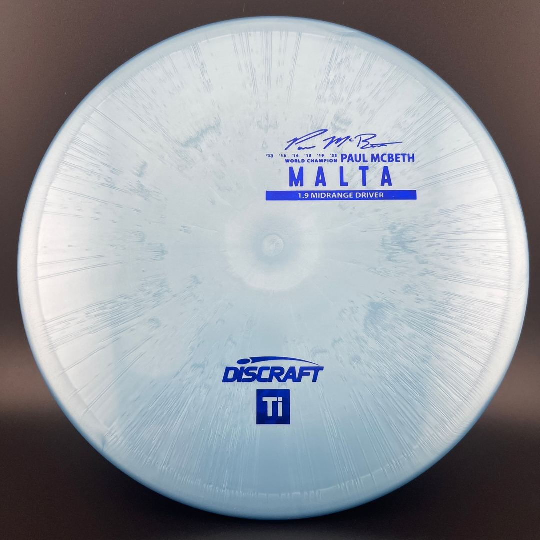 Titanium Malta - Paul McBeth Signature Discraft