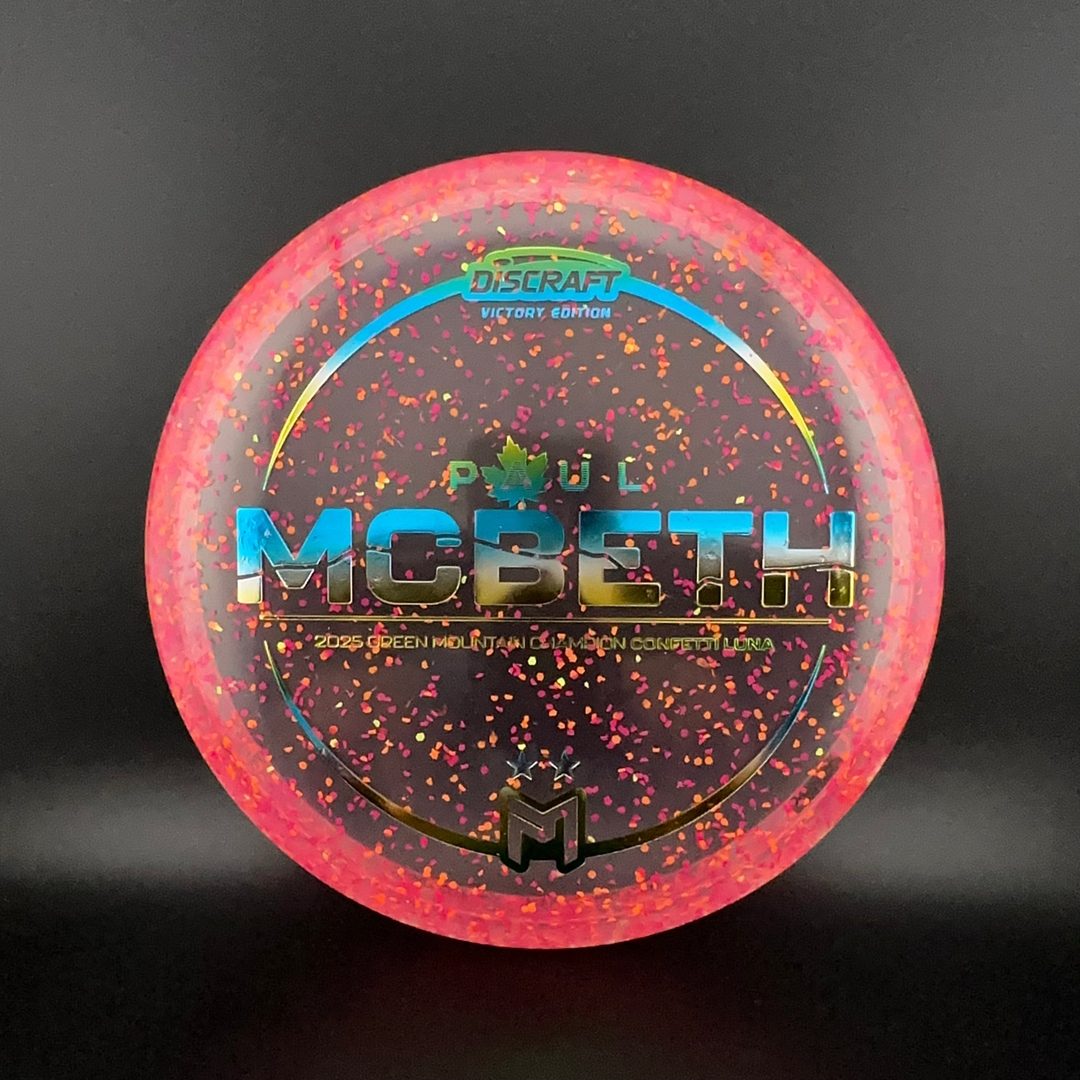 Confetti Z Luna - Victory Edition - Paul McBeth GMC 2025 Discraft