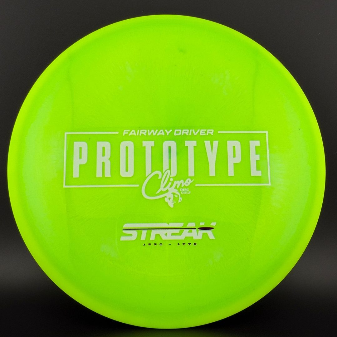 Signature Line Streak - Prototype Climo Disc Golf