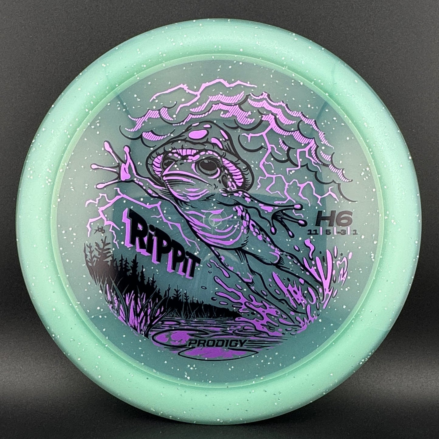 750 Glimmer Plastic H6 - Rippit Reborn Stamp