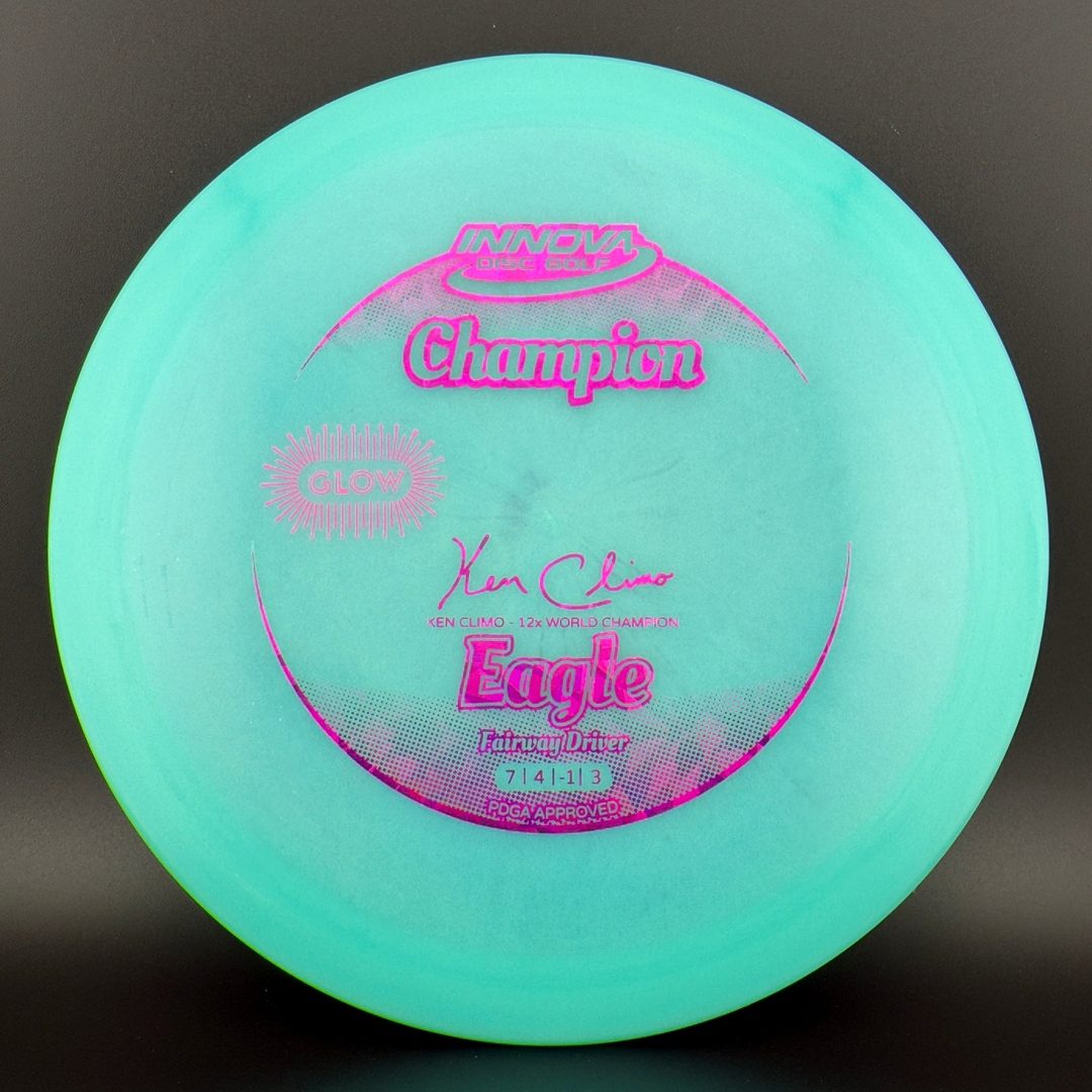 Classic Color Glow Champion Eagle - Ken Climo 12x Innova