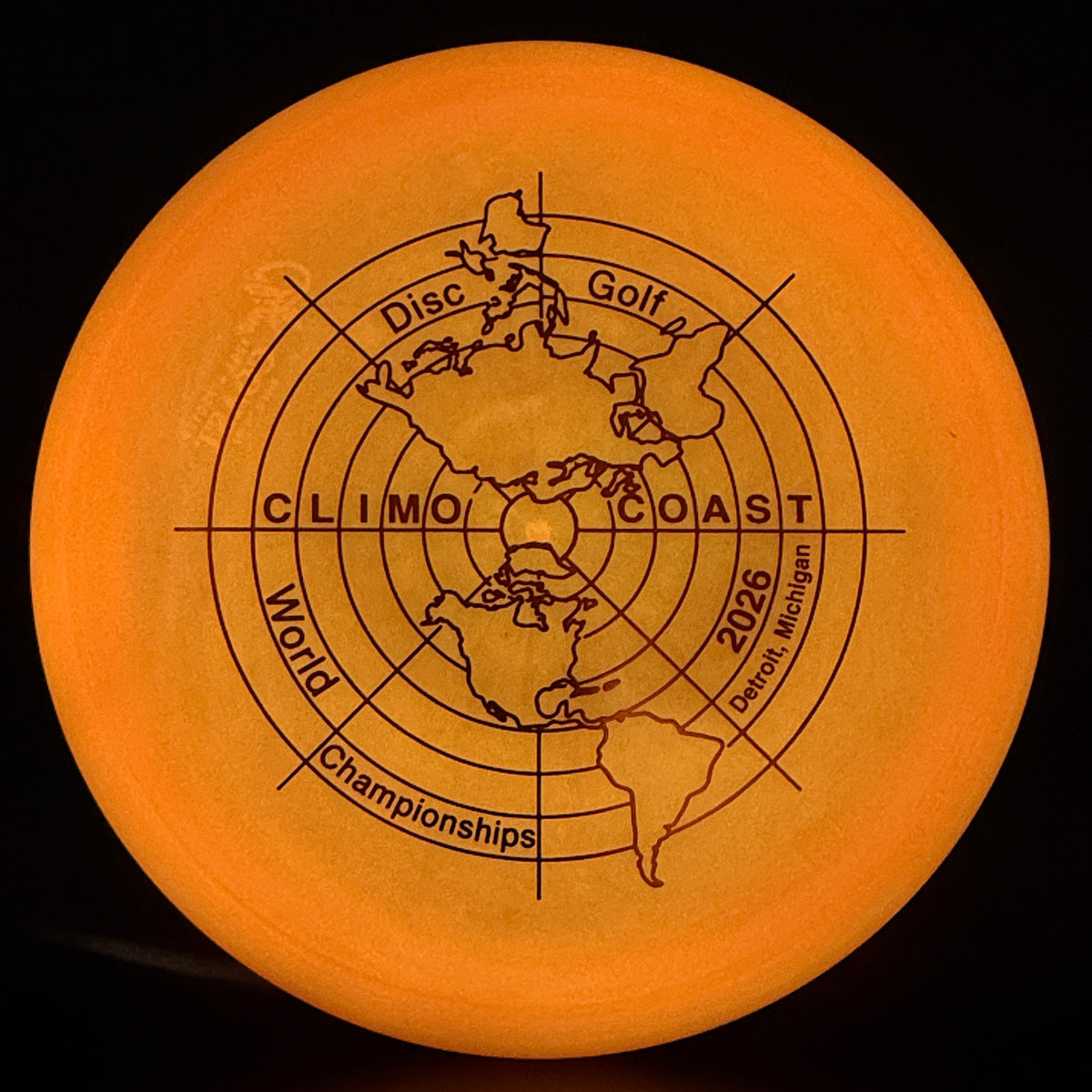 Color Glow Z Coast - Worlds 2026 Climo Disc Golf