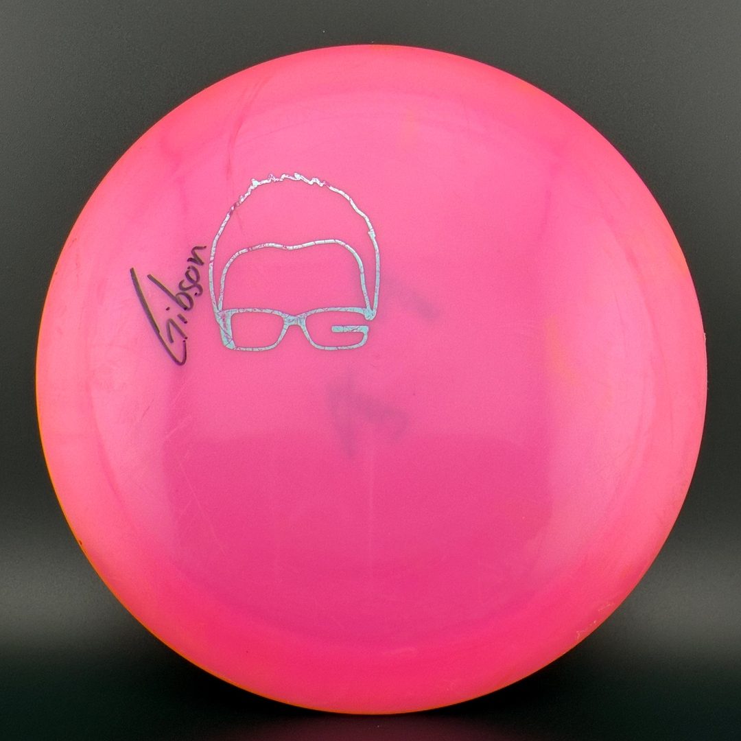 Fuzion Enforcer - DG Mini Stamp *Gibson Stash Used* Dynamic Discs