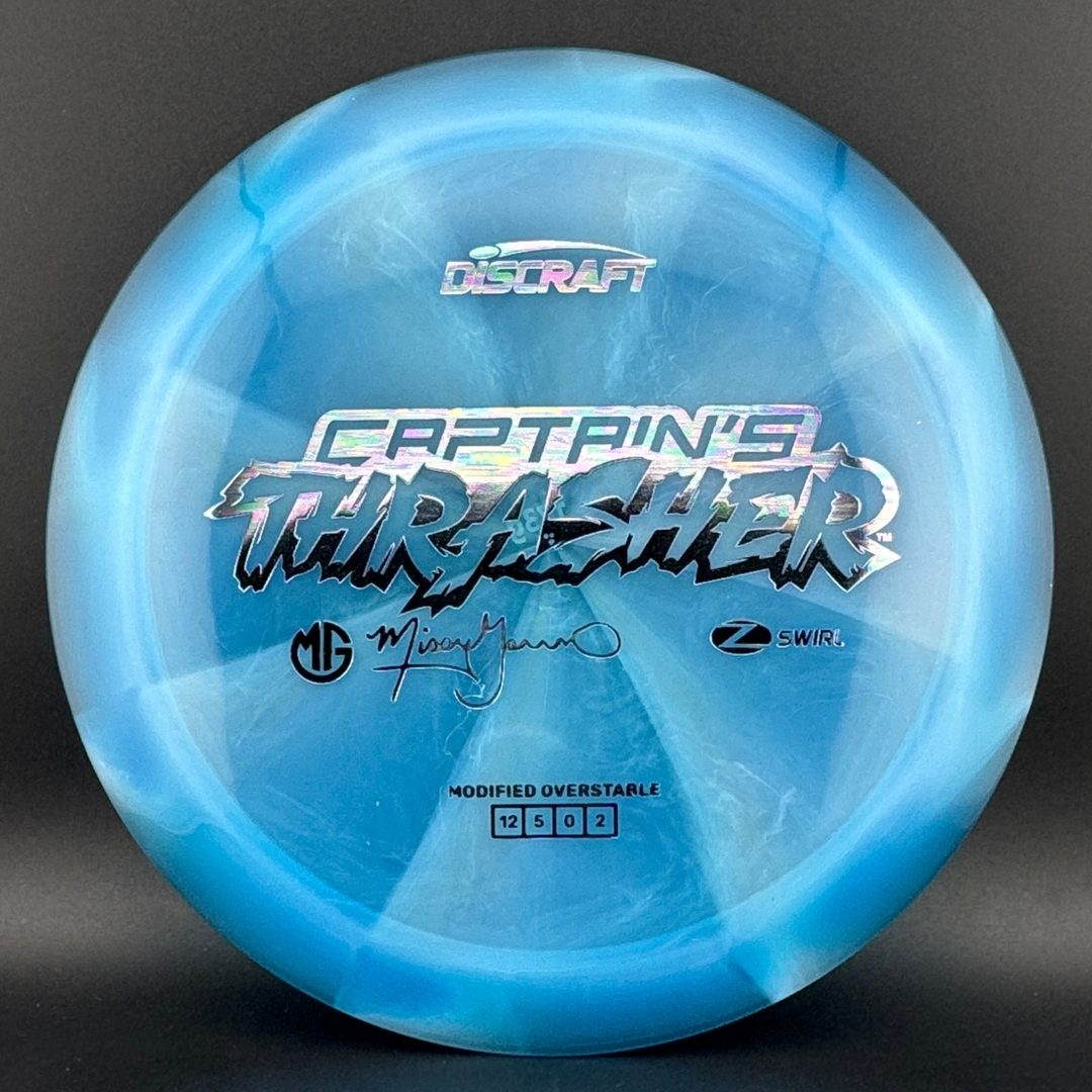 Swirly Z Captain's Thrasher - Missy Gannon 2026 Discraft