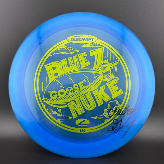 Blue Bomber Z Nuke - Aaron Gossage "Goose" Autographed Discraft