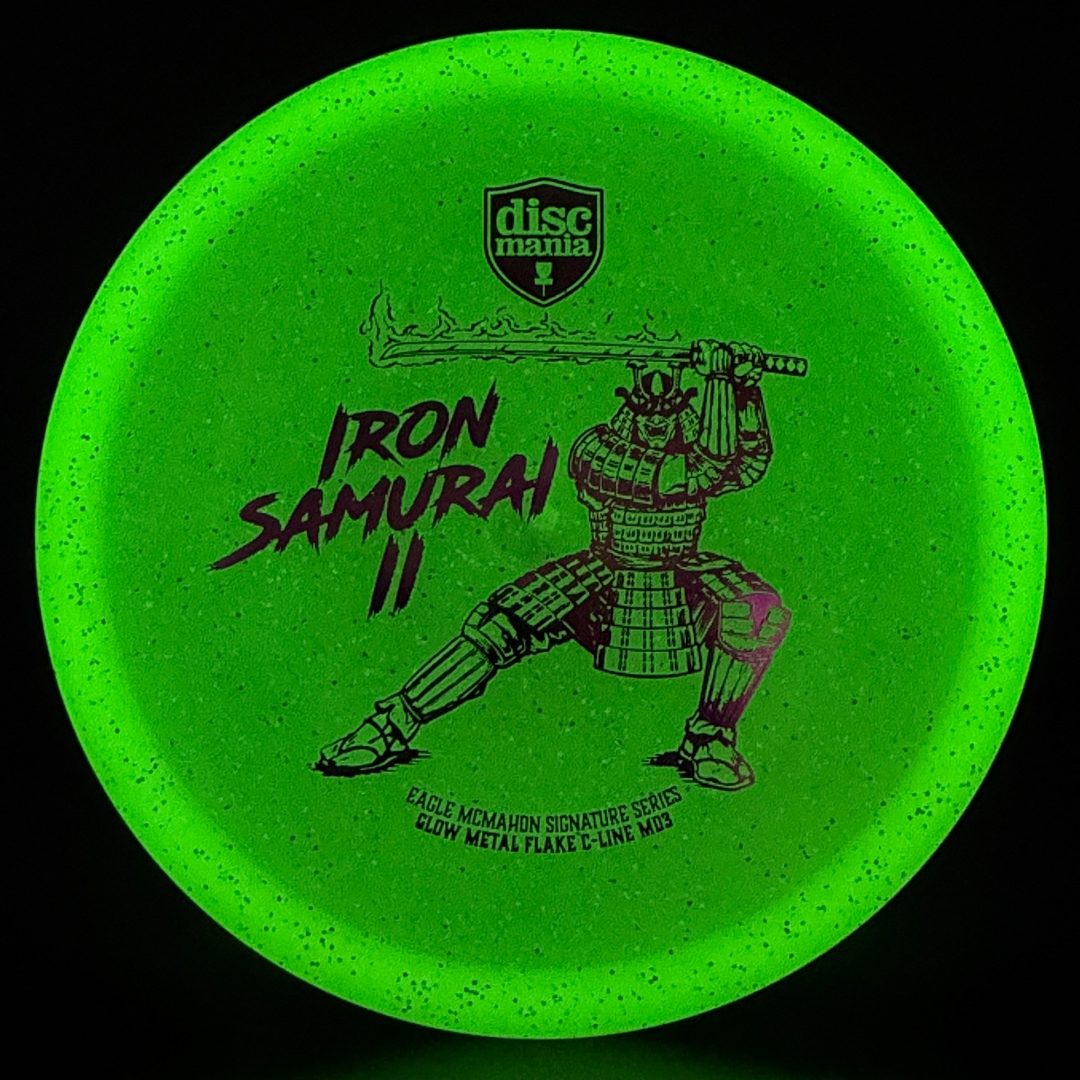 Metal Flake Glow C-Line MD3 - Iron Samurai 2 *Warehouse Stash* Discmania