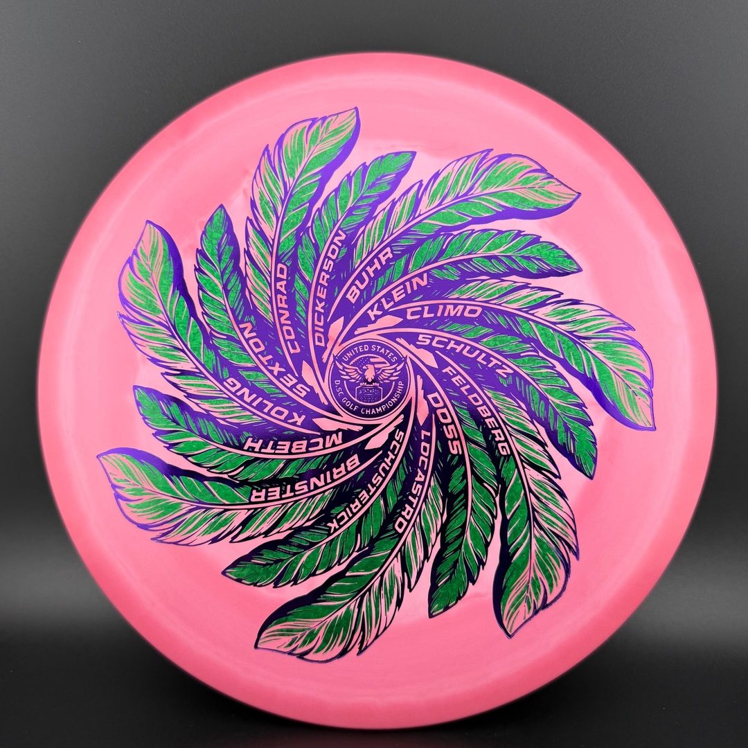 ESP Swirl Buzzz - Pantheon Plume by Marm O Set - USDGC Discraft