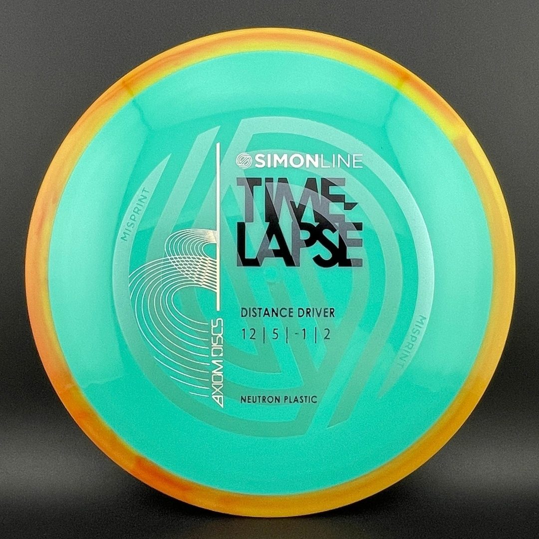 Neutron Time-Lapse Re-Tooled - Simon Line Misprint Axiom