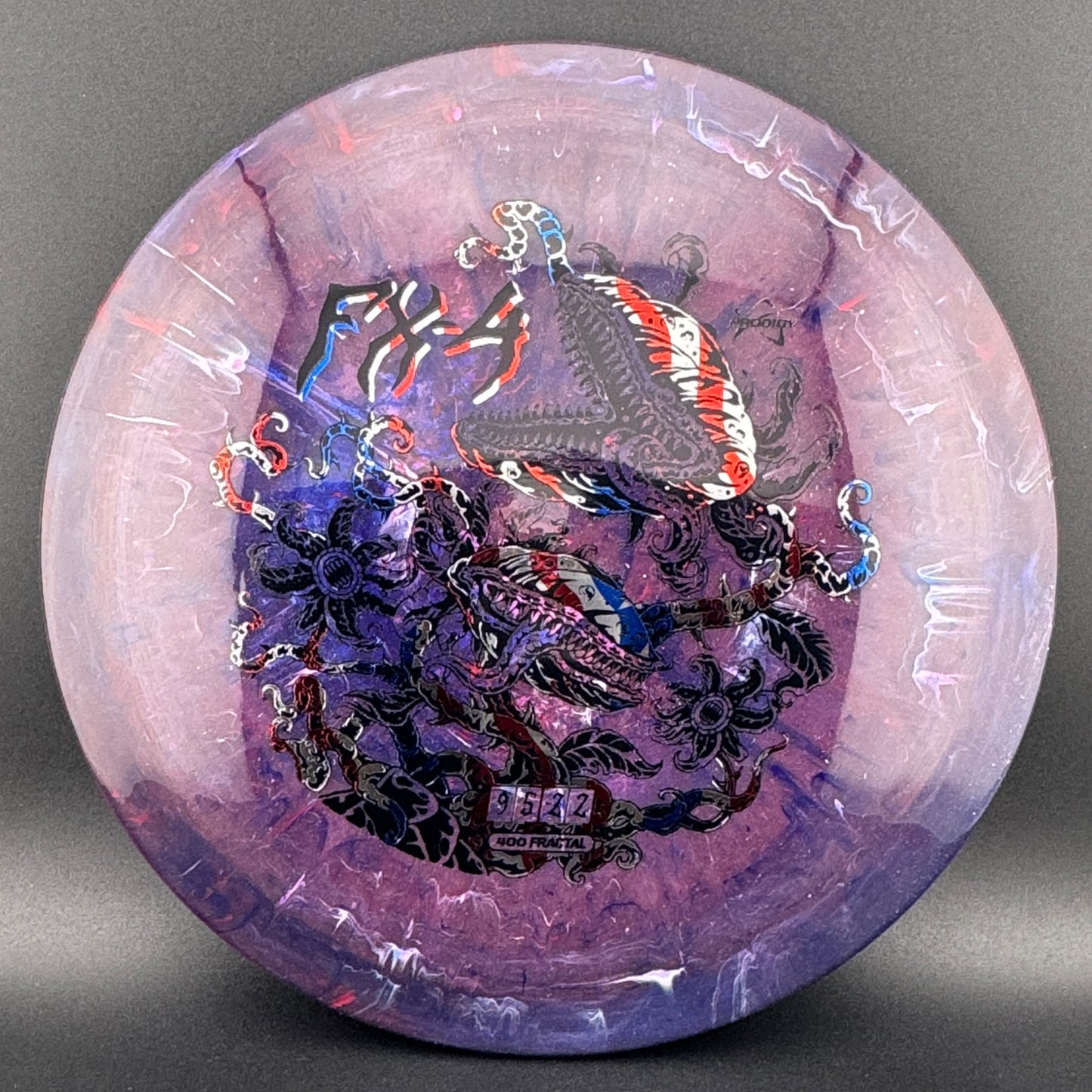 FX-4 (400 Fractal) - National Disc Golf Day 2026 Stamp