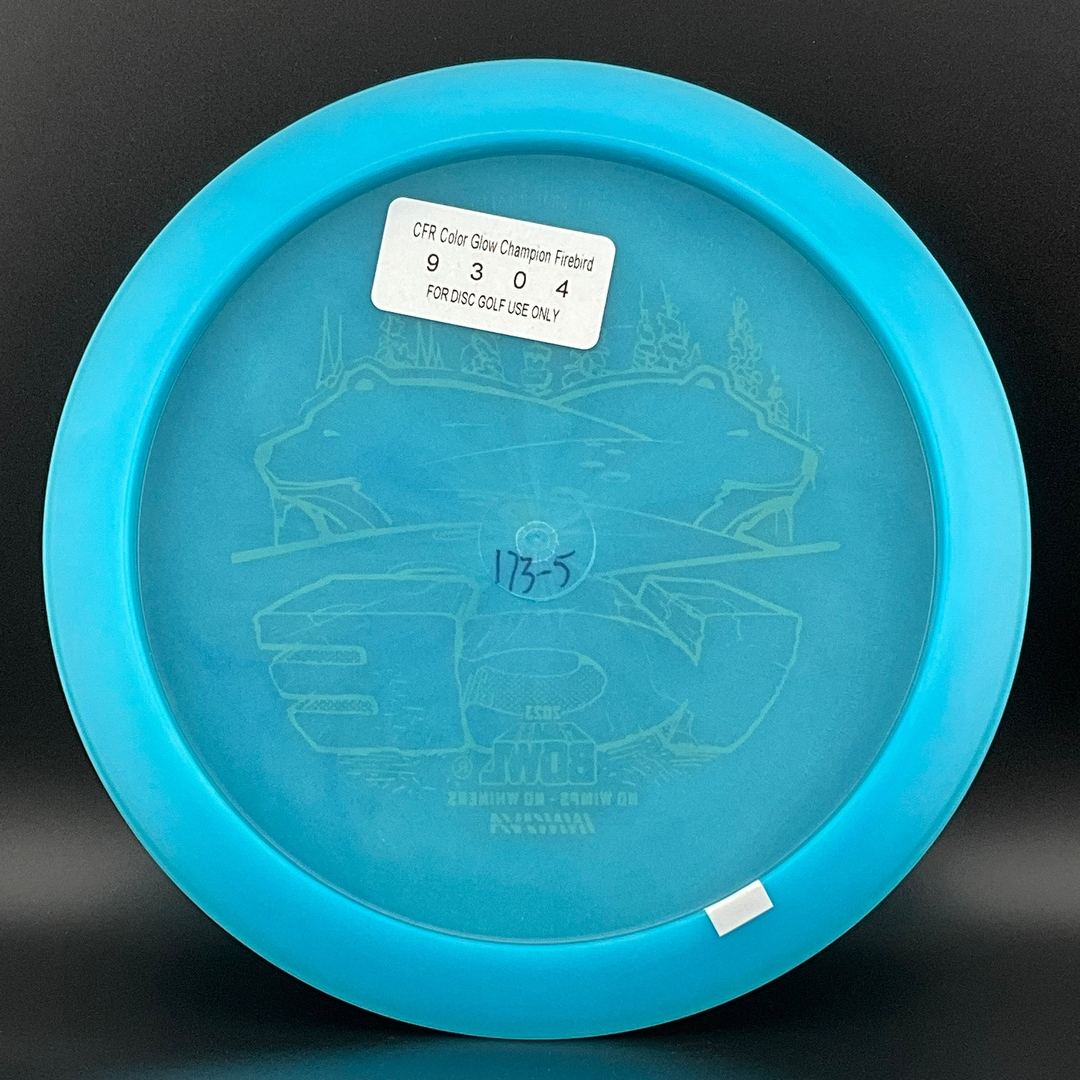 CFR Color Glow Champion Firebird - 2023 Ice Bowl Stamp Innova