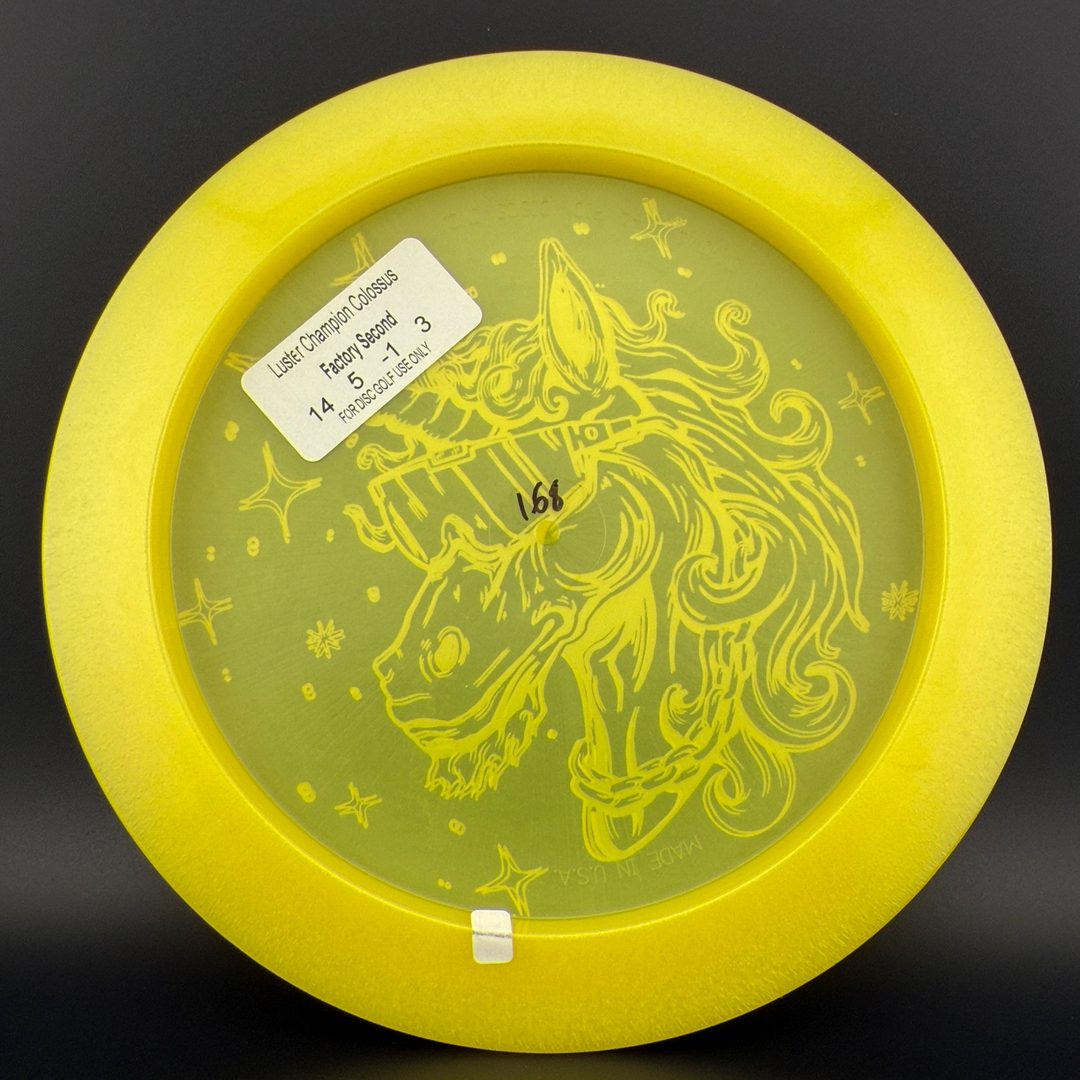 Luster Champion Colossus F2 - Unicorn Double Stamp Innova