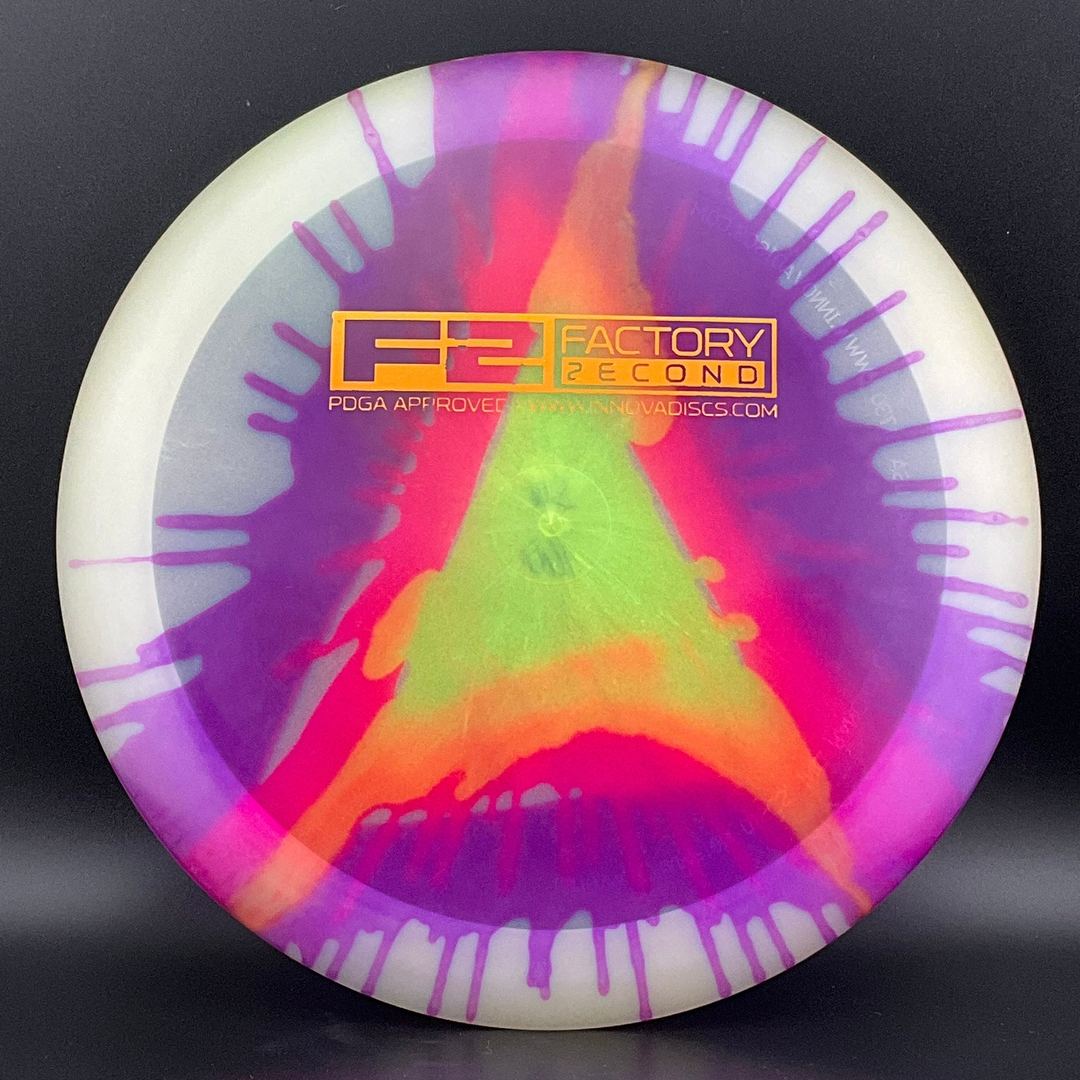 Champion Glow Sidewinder - F2 - Dyed! - Penned Pre-2018 Run! Innova