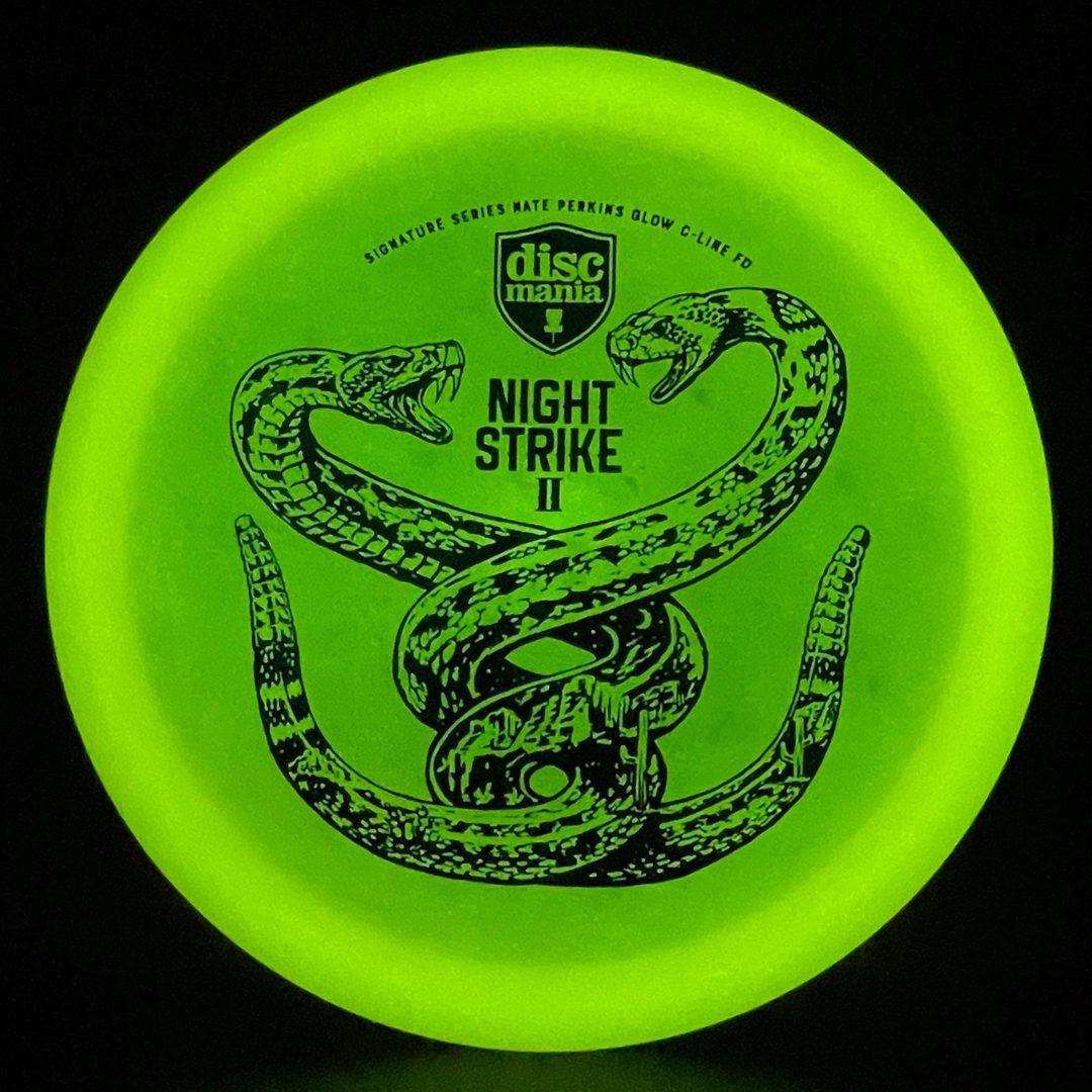 Color Glow C-line FD - Night Strike 2 - Innova Made *Warehouse Stash* Discmania