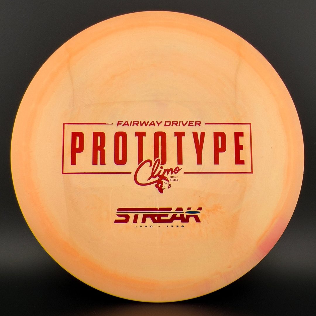 Signature Line Streak - Prototype Climo Disc Golf
